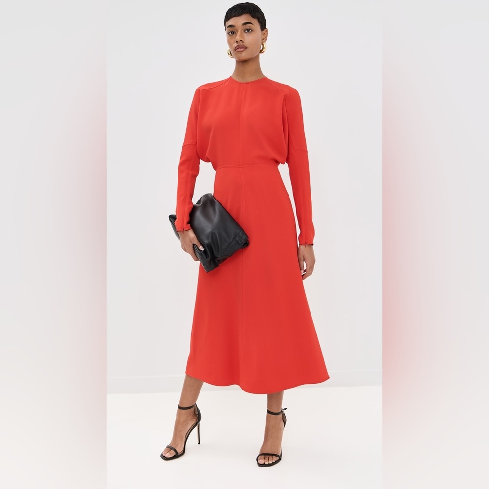 NWT Victoria Beckham Dolman Midi Dress Size 2 Msrp 1350 - Picture 8 of 13